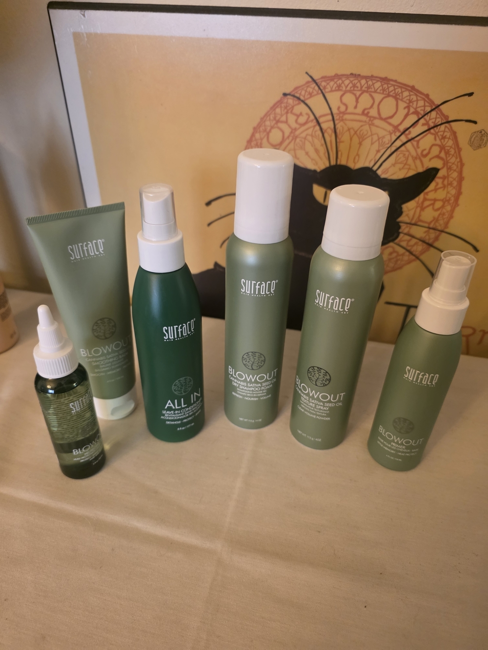 Surface Hair Art Products (6 All Together)